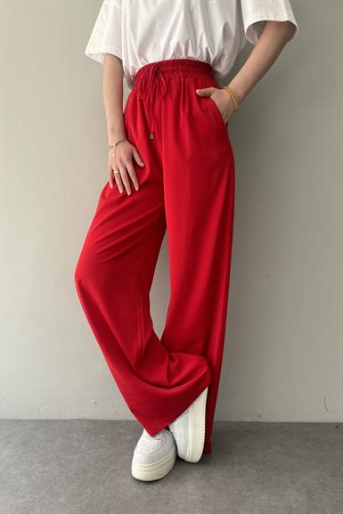 BELİ LASTİKLİ BOL PANTALON
