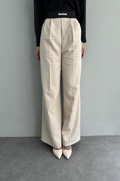BELİ LASTİKLİ BOL PANTOLON