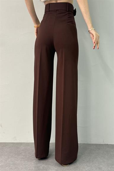 BOL PAÇA KEMERLİ PANTALON
