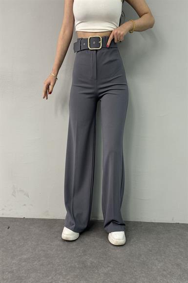 BOL PAÇA KEMERLİ PANTALON