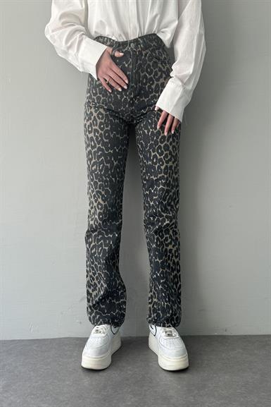 BORU PAÇA LEOPAR PANTOLON