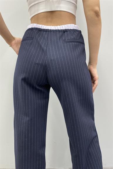 ÇİZGİ DETAY PLAZZO PANTOLON