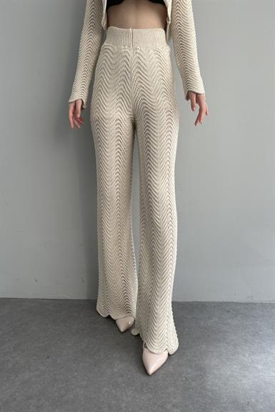 DALGA DESEN TRIKO PANTOLON