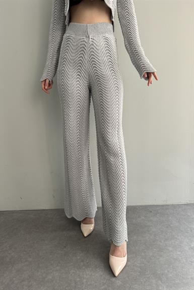 DALGA DESEN TRIKO PANTOLON