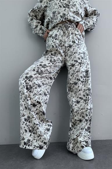 DESENLİ SATEN PANTOLON