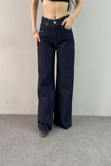 DİP BOYALI WİDELEG KOT PANTOLON