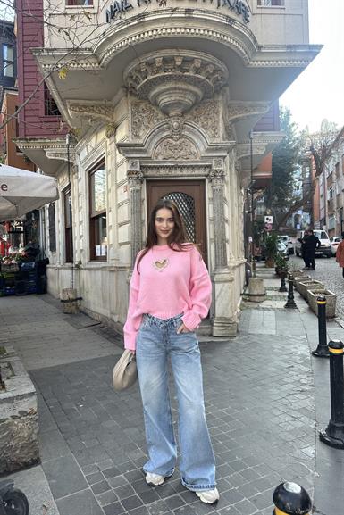 DÜŞÜK BEL KAR YIKAMA KOT PANTOLON