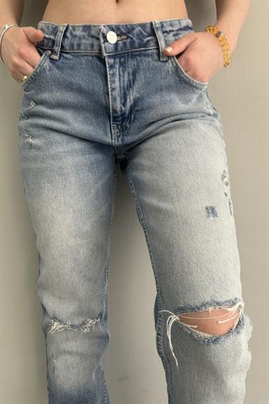 DÜŞÜKBEL COMFORT LİKRA KOT PANTOLON