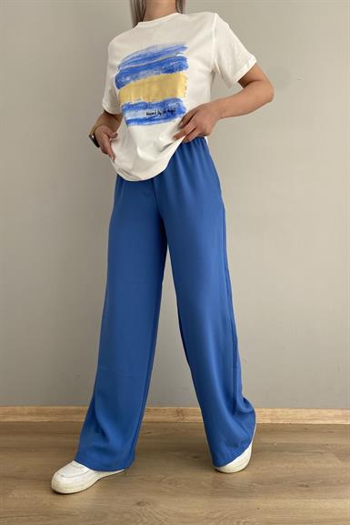 GENİŞ LASTİKLİ BOL PANTOLON