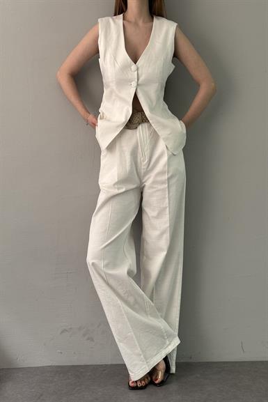 HASIR KEMERLİ PANTOLON
