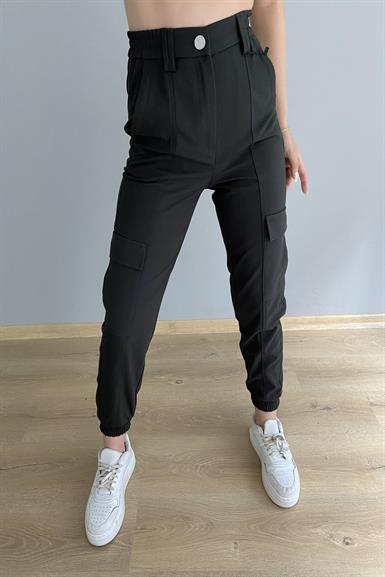 KARGO CEPLİ KUMAŞ PANTOLON