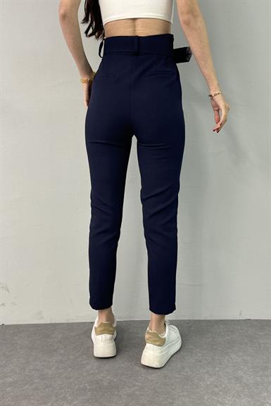 KEMERLİ TEK PİLE PANTALON