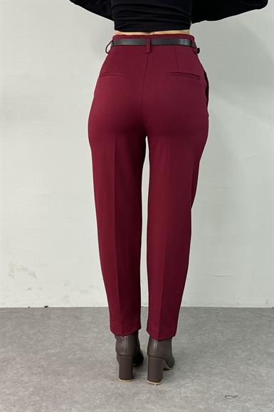 KEMERLİ YÜKSEK BEL PANTOLON