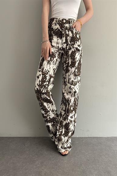 LEOPAR DESEN PANTOLON