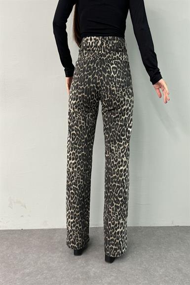 LEOPAR DESEN PANTOLON