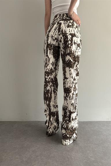 LEOPAR DESEN PANTOLON