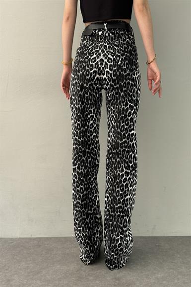 LEOPAR DESEN PANTOLON