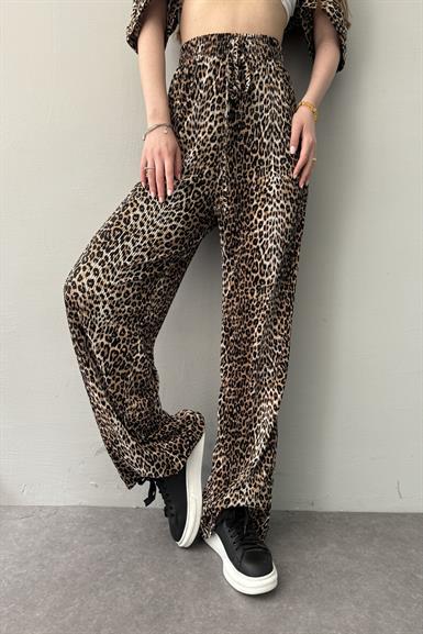LEOPAR DESEN PANTOLON