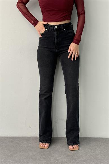 LİKRALI FLARE KOT PANTOLON