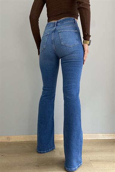 LİKRALI FLARE PANTOLON