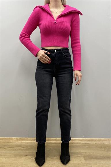 LİKRALI MOM PANTOLON