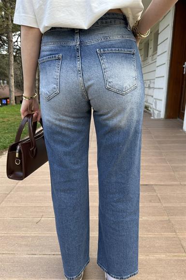 LİKRALI RELAX KOT PANTOLON
