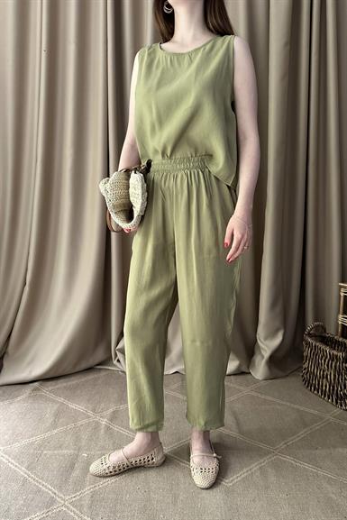 TENCEL PANTOLONLU TAKIM
