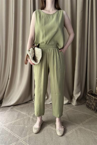 TENCEL PANTOLONLU TAKIM