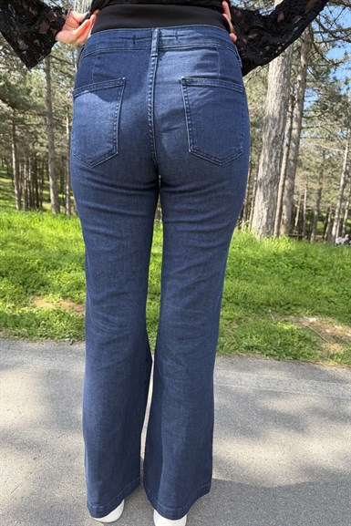 NERVÜR DİKİŞLİ FLARE PANTOLON