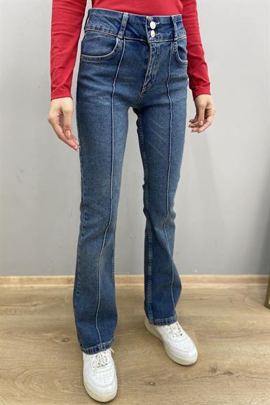 NERVÜR DİKİŞLİ LİKRALI PANTOLON