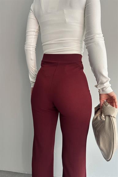 ÖNÜ ÇİMALI KREP PANTOLON