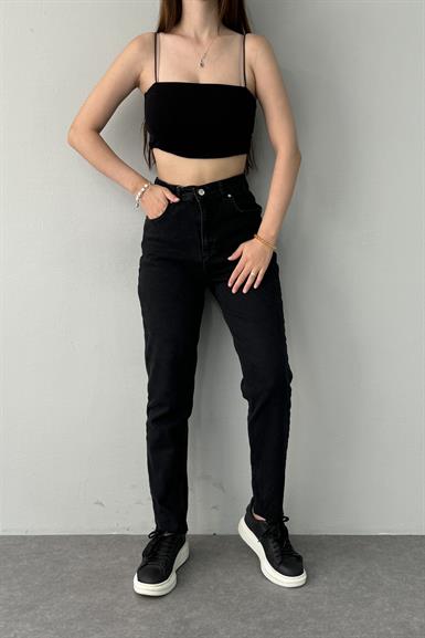 PAÇA DİKİŞSİZ MOM PANTOLON