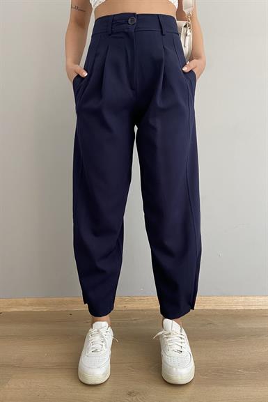 PAÇA DÜĞME VE PİLE DETAY PANTOLON