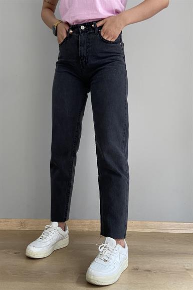 PAÇA KESİK MOM KOT PANTOLON