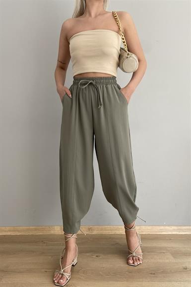 PAÇA PİLELİ BALON PANTOLON