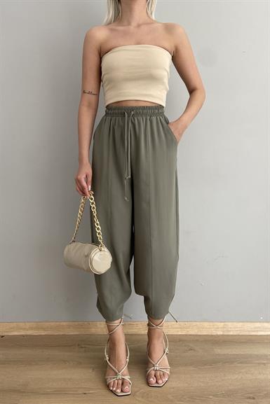PAÇA PİLELİ BALON PANTOLON