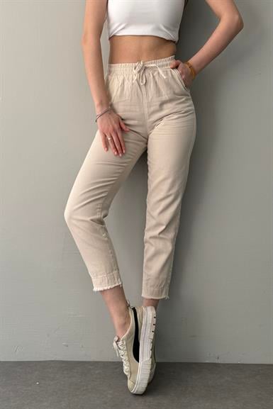 PAÇA PÜSKÜL DETAY PANTOLON