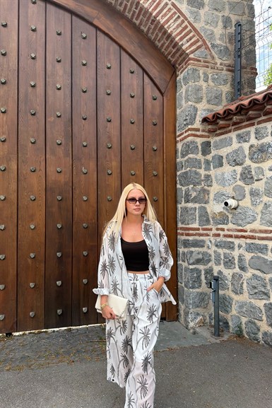 PALMİYE DESEN PANTOLON