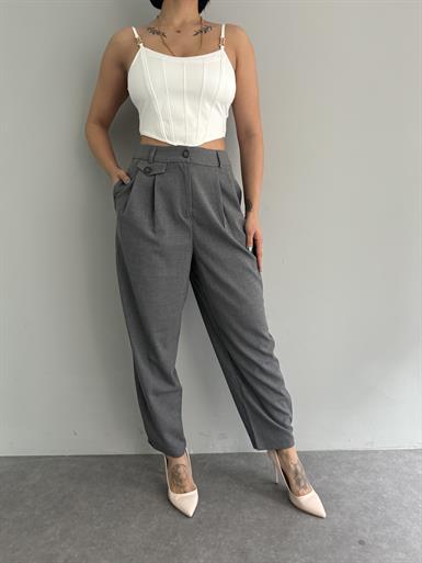 PİLE DETAYLI PANTOLON