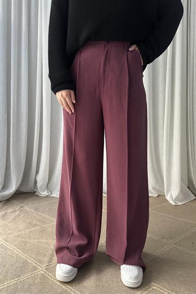 PİLELİ BOL PAÇA PANTOLON