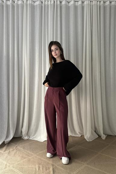 PİLELİ BOL PAÇA PANTOLON