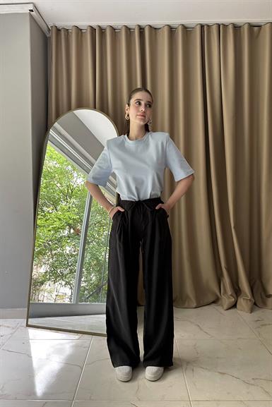 PİLELİ TENCEL PANTOLON