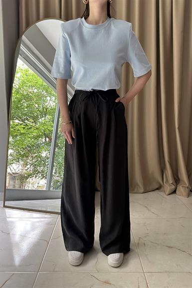 PİLELİ TENCEL PANTOLON