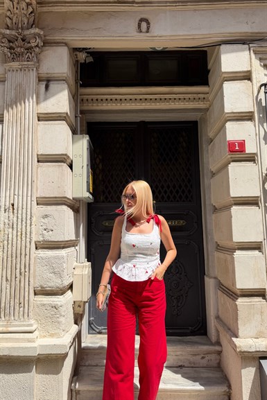 RENKLİ PALAZZO PANTOLON
