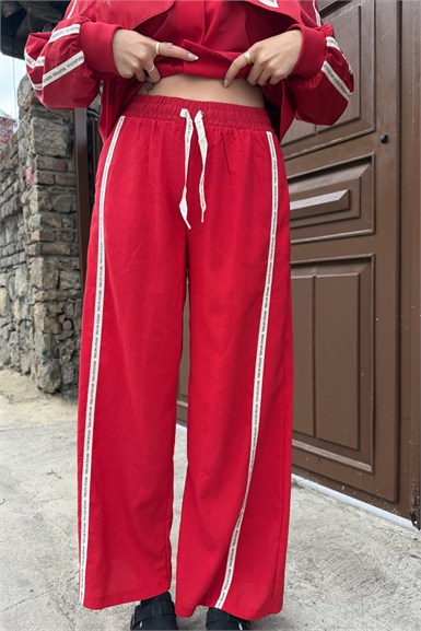 ŞERİT DETAYLI PANTOLON (TAKIM DEĞİLDİR)