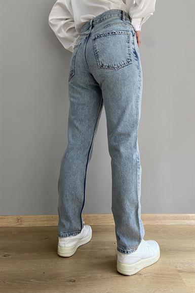 TAŞ DETAYLI KOT PANTOLON