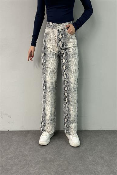 YILAN DESEN WİDELEG PANTOLON