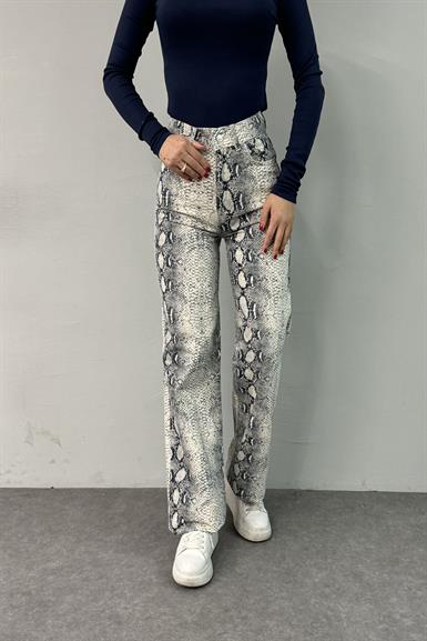 YILAN DESEN WİDELEG PANTOLON