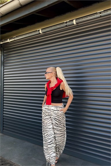 ZEBRA DESEN PANTOLON