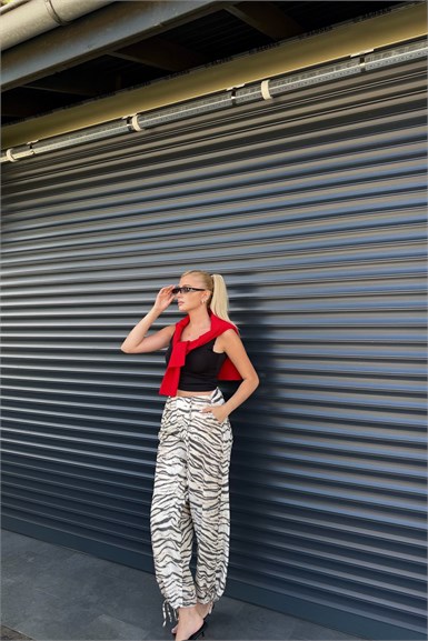 ZEBRA DESEN PANTOLON